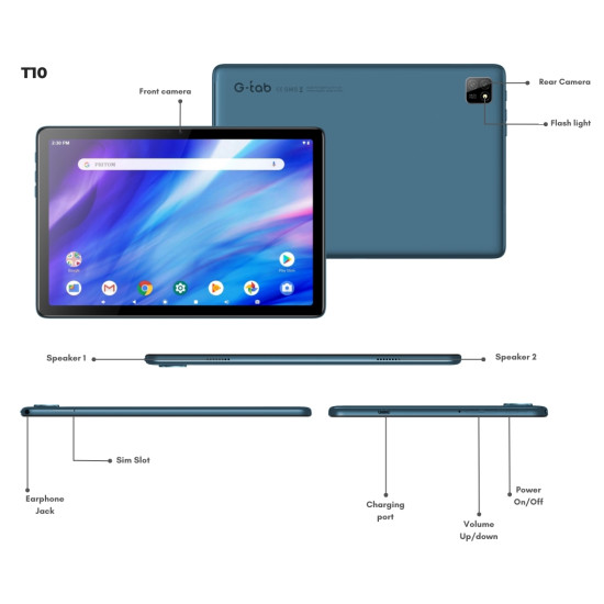 Gtab T11 4GB 128GB Android 13 Tablet Gtab T11 4GB 128GB Android 13 Tablet